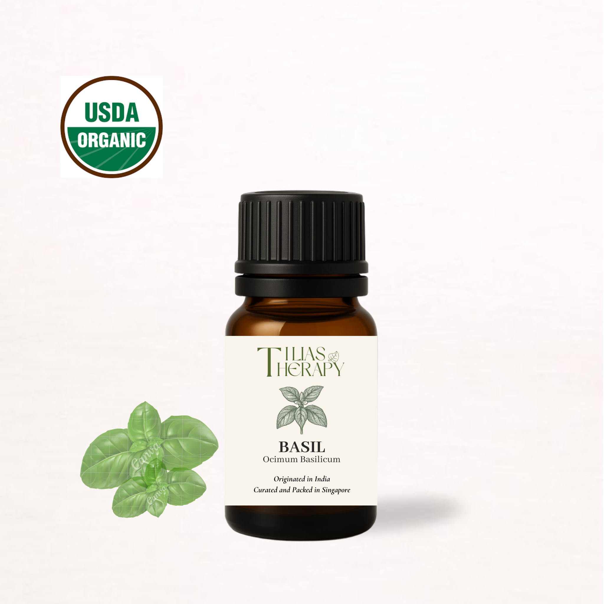 Organic Basil Essential Oil