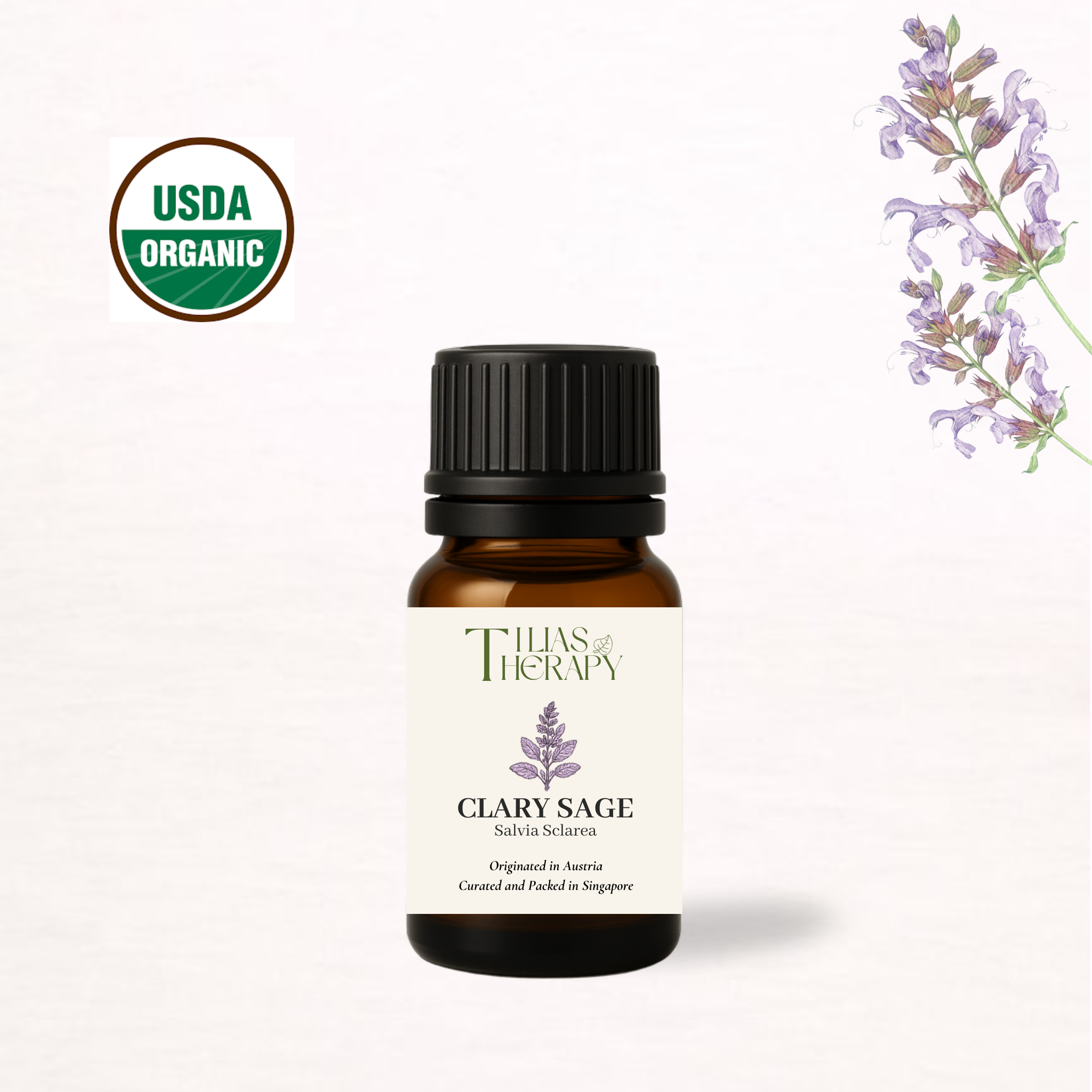 Organic Clary Sage Essential Oil