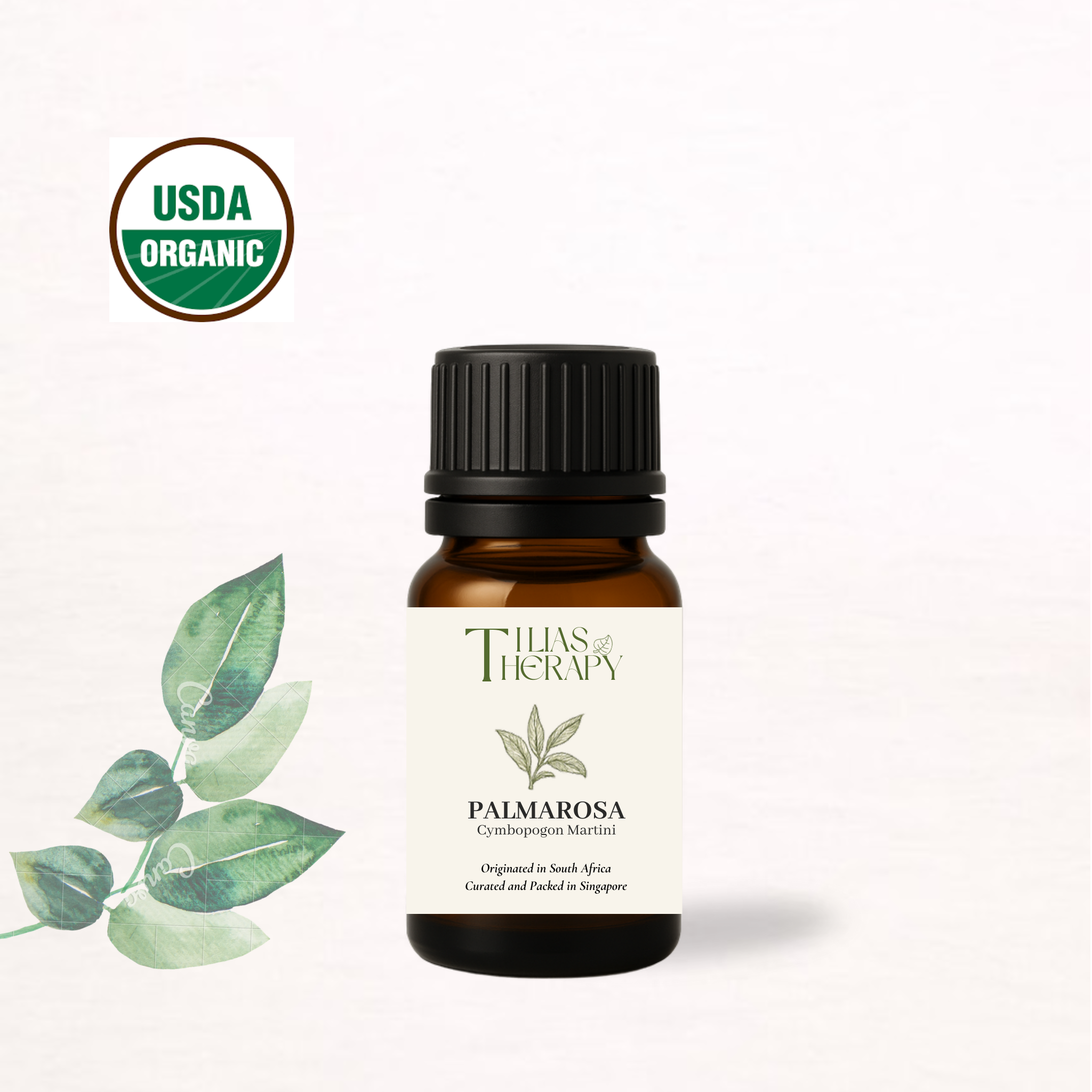 Organic Palmarosa Essential Oil